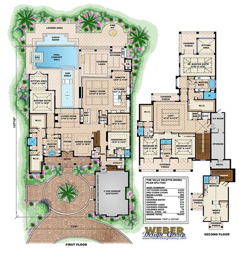 mansion house plans over 10000 sq ft|10000 Square Foot House Plans: Build Your Dream Mansion.
